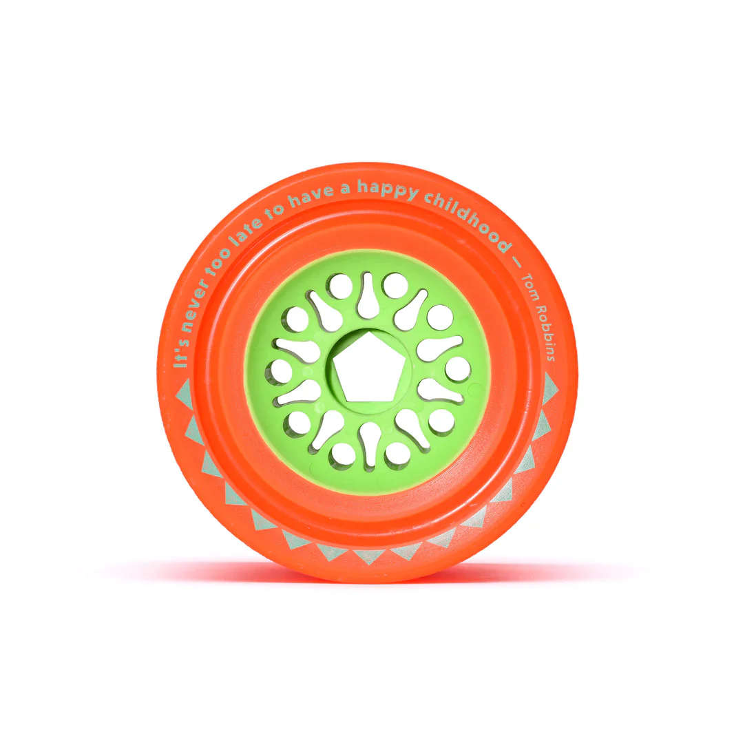 Orangatang Dad Bods 105mm 80a Longboard Wheels - Orange - Image 4