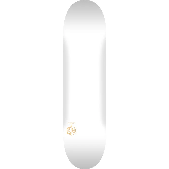 Mini Logo Detonator 15 Skateboard Deck 291 - 7.75″ Solid White
