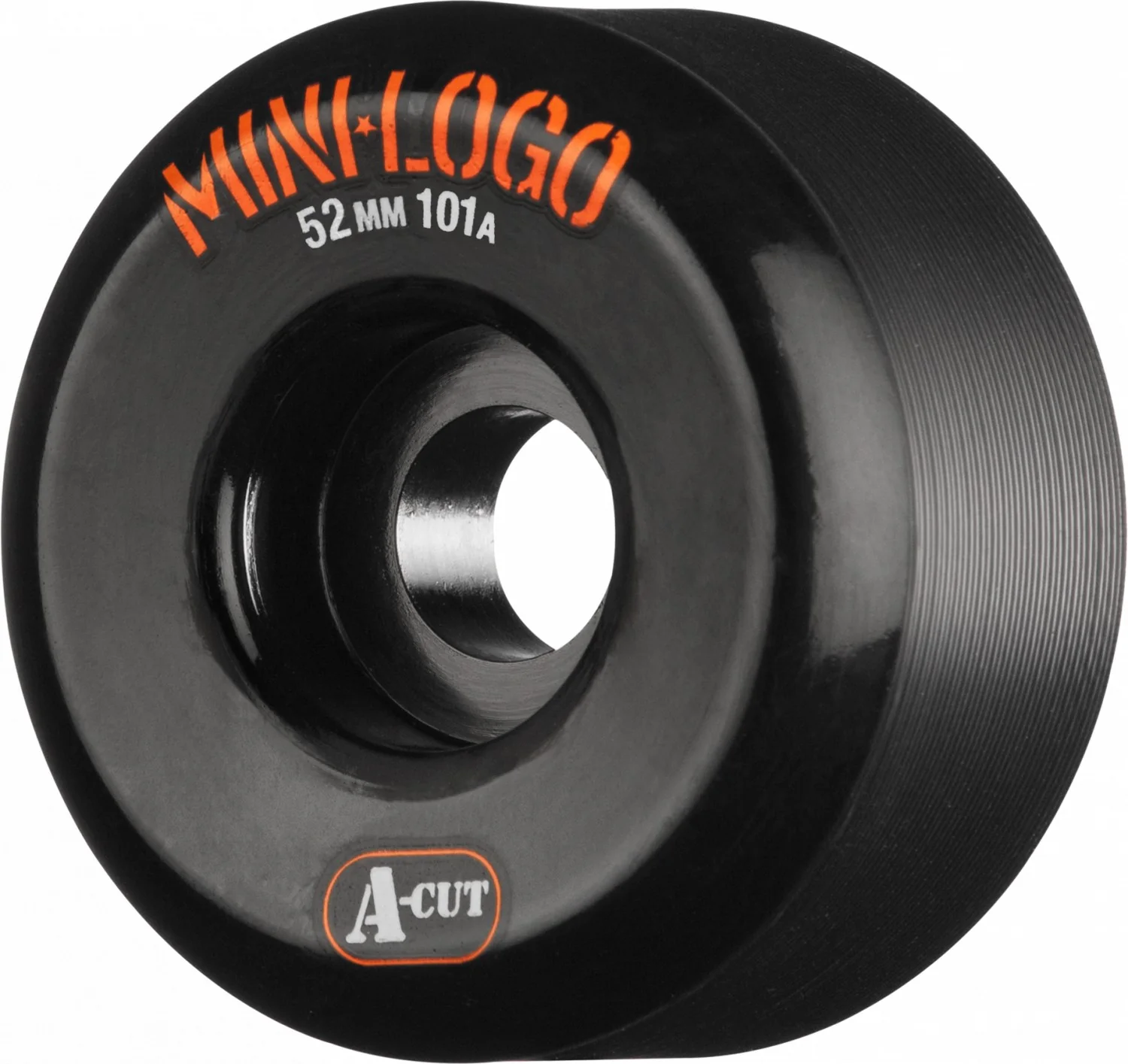 Mini Logo Wheels A-Cut 52mm 101a - Black (Set of 4)