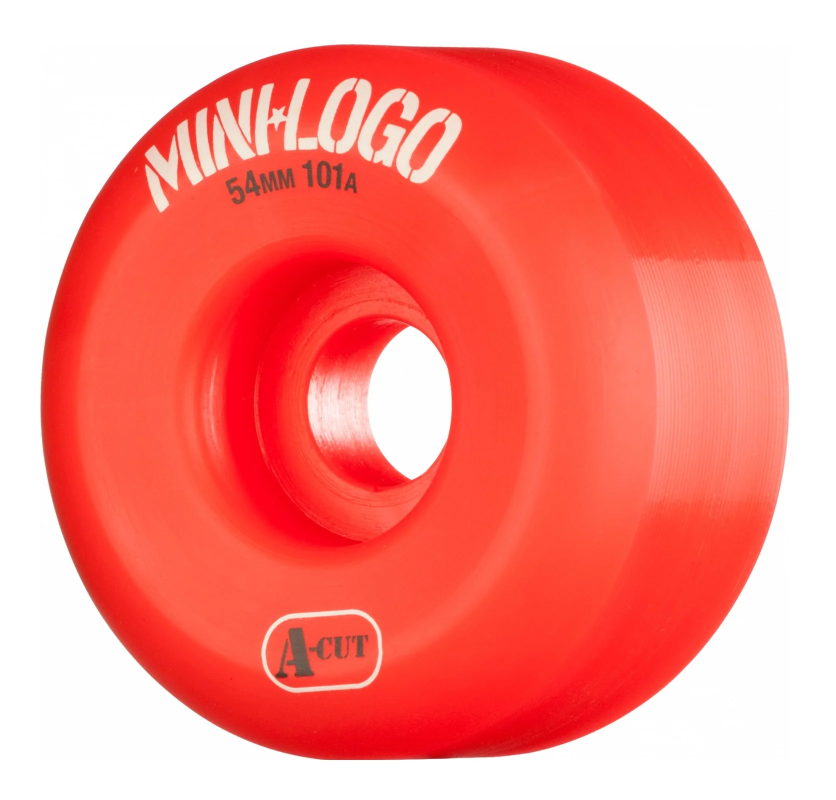 Mini Logo Wheels A-Cut 54mm 101a - Red (Set of 4)