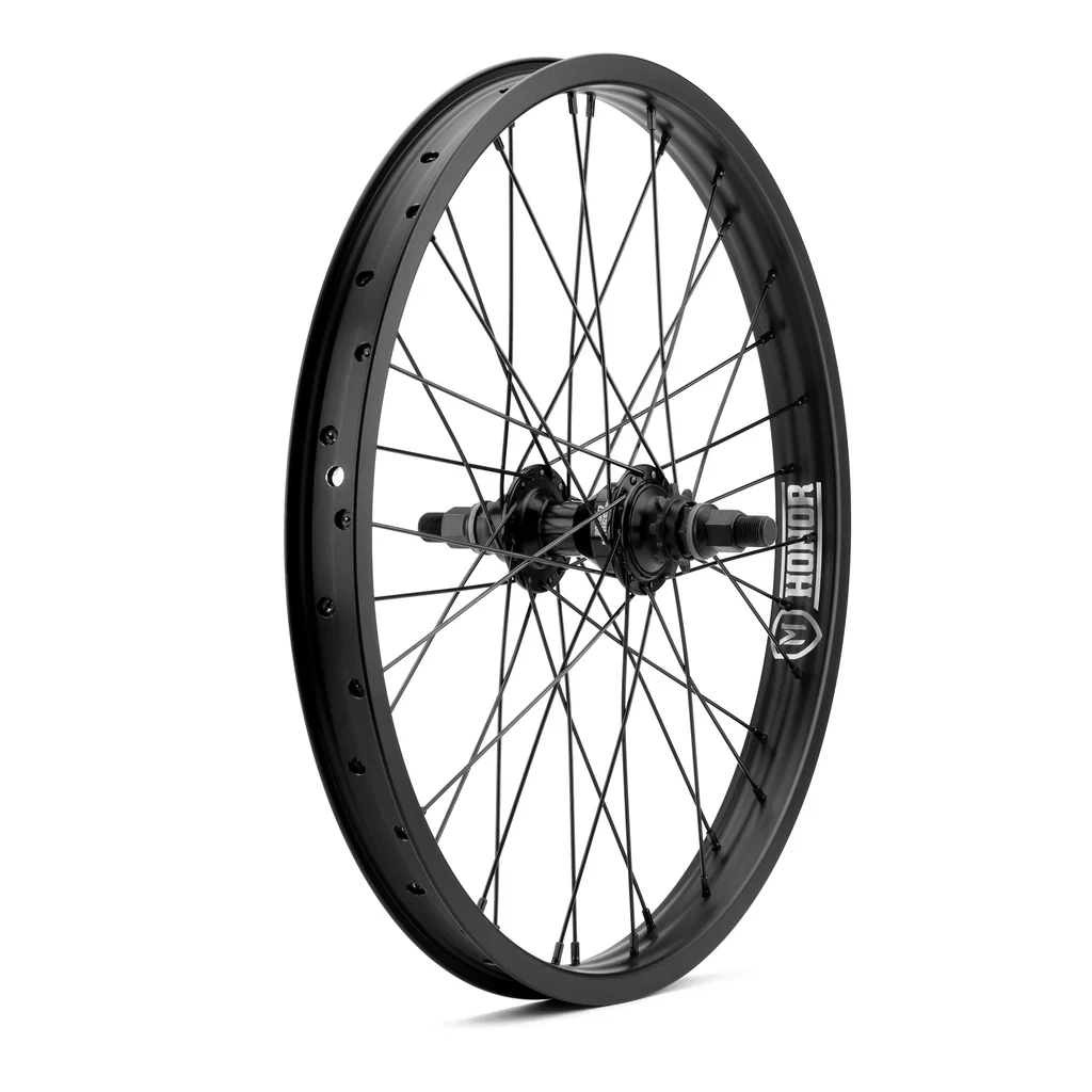 Mission BMX Honor Cassette RHD Rear Wheel - Black/Black