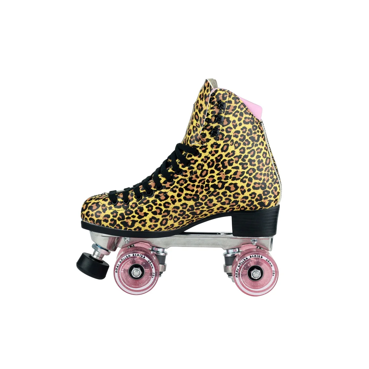 Moxi Jungle Quad Roller Skate Medium - Leopard/Pink - Image 2