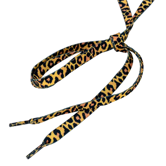 Moxi Panther Leopard Roller Skate Laces - 118″