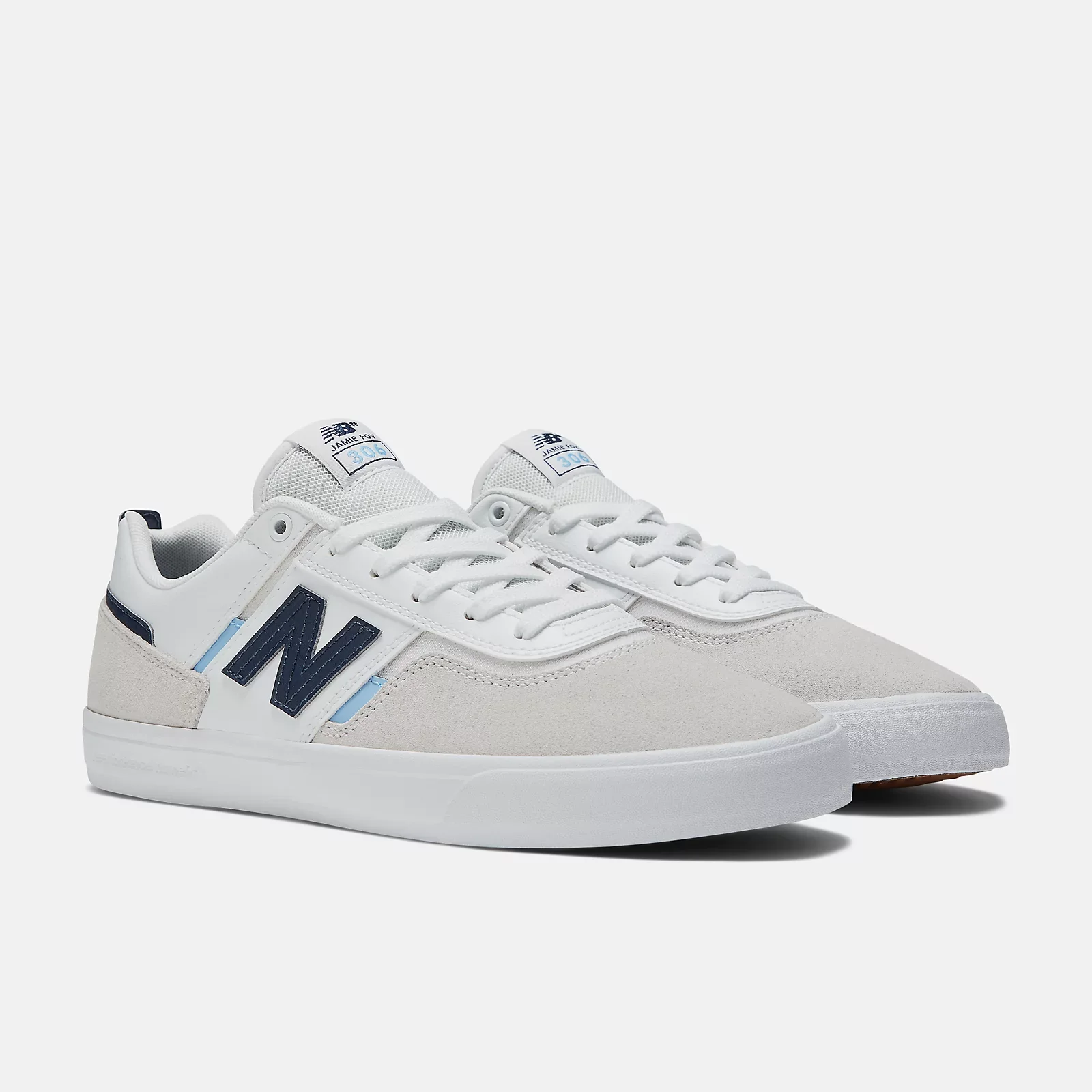 New Balance Shoes Jamie Foy 306 - White/Navy - Image 4