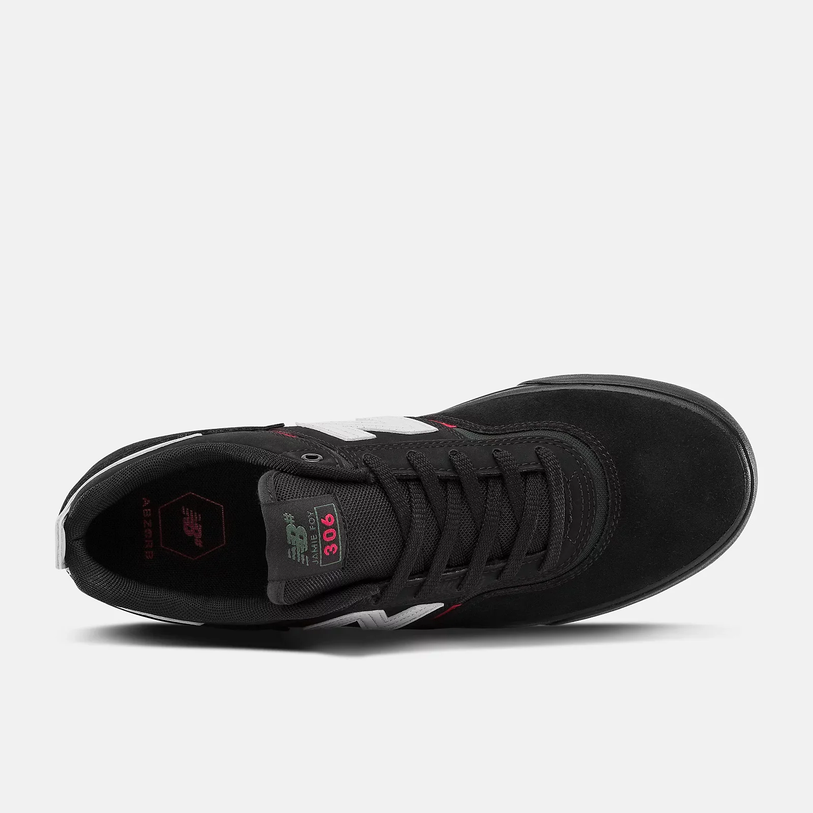 New Balance Shoes Numeric 306 Jamie Foy - Black/Red - Image 3