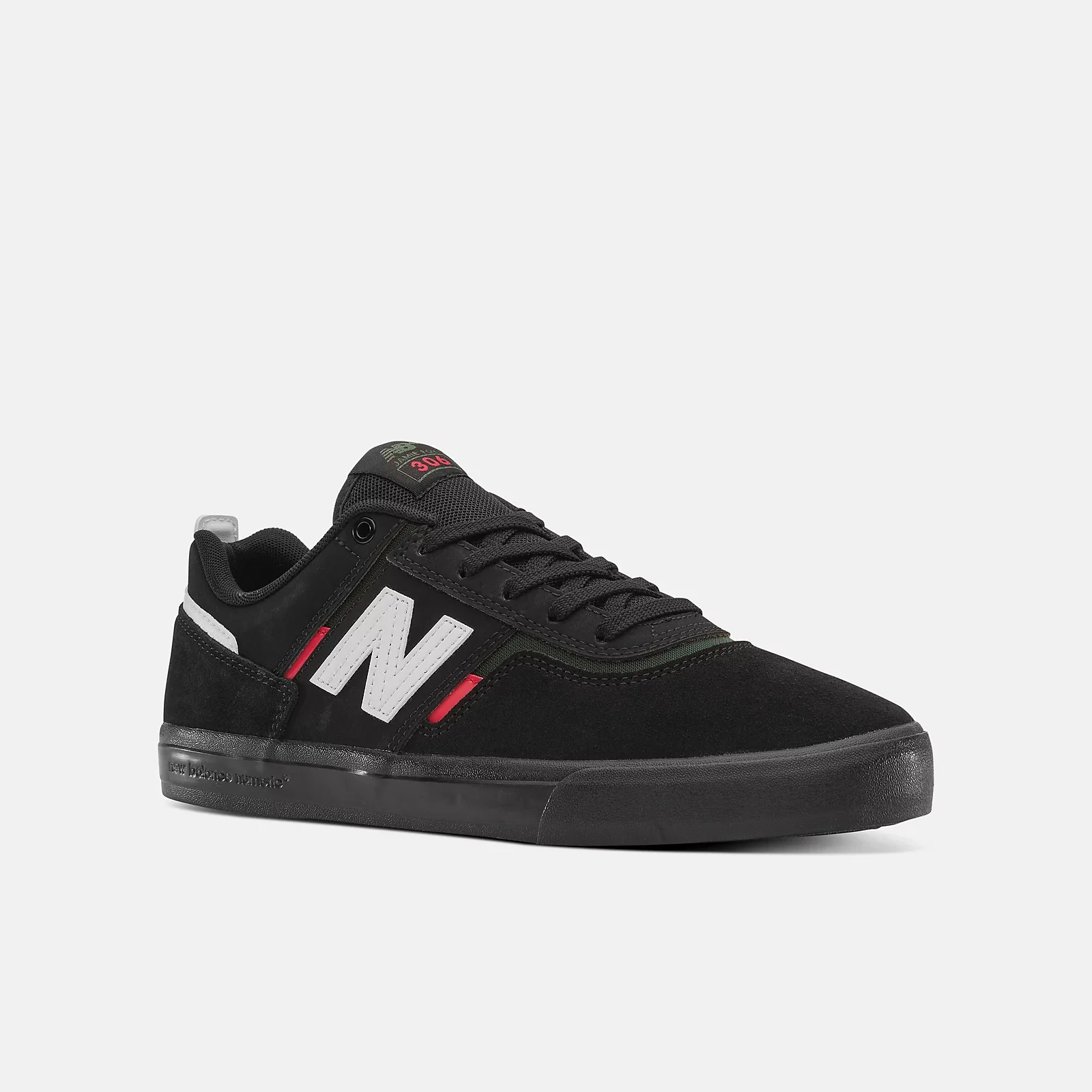 New Balance Shoes Numeric 306 Jamie Foy - Black/Red - Image 4