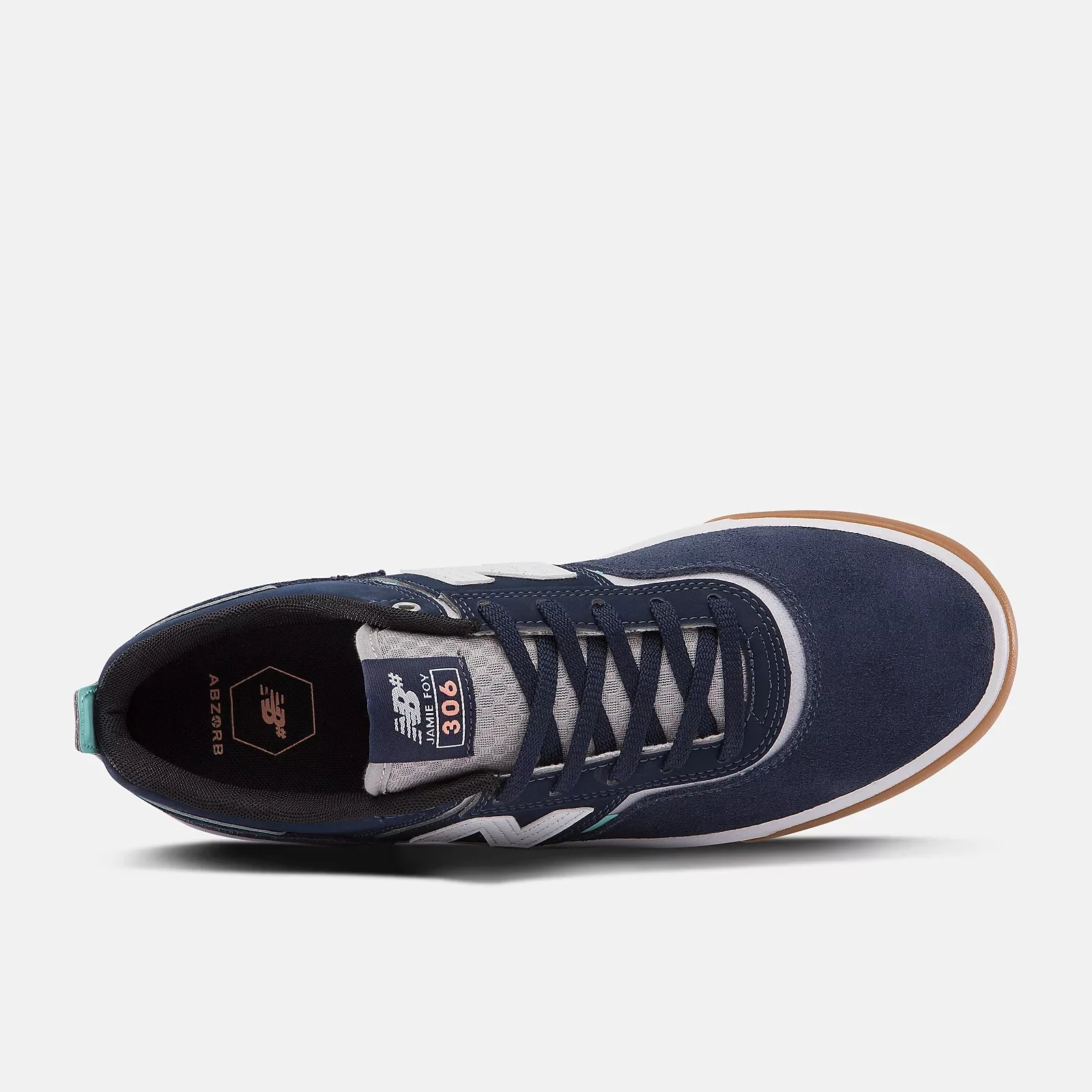 New Balance Shoes Numeric 306 Jamie Foy - Navy/White - Image 4