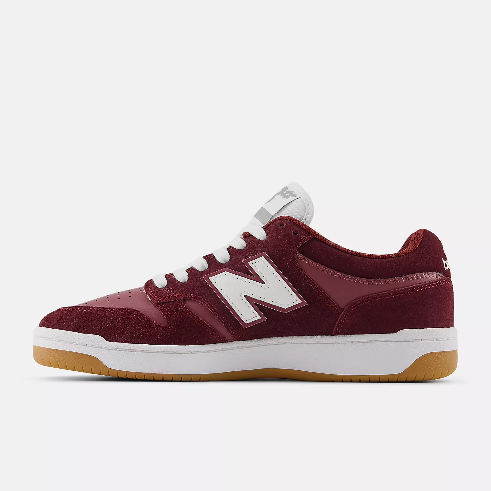 New Balance Shoes Numeric 480 - Monarch Burgundy/NB Burgundy - Image 4