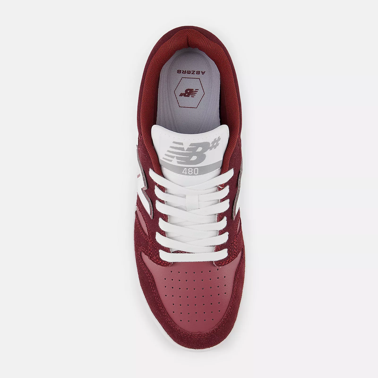 New Balance Shoes Numeric 480 - Monarch Burgundy/NB Burgundy - Image 5