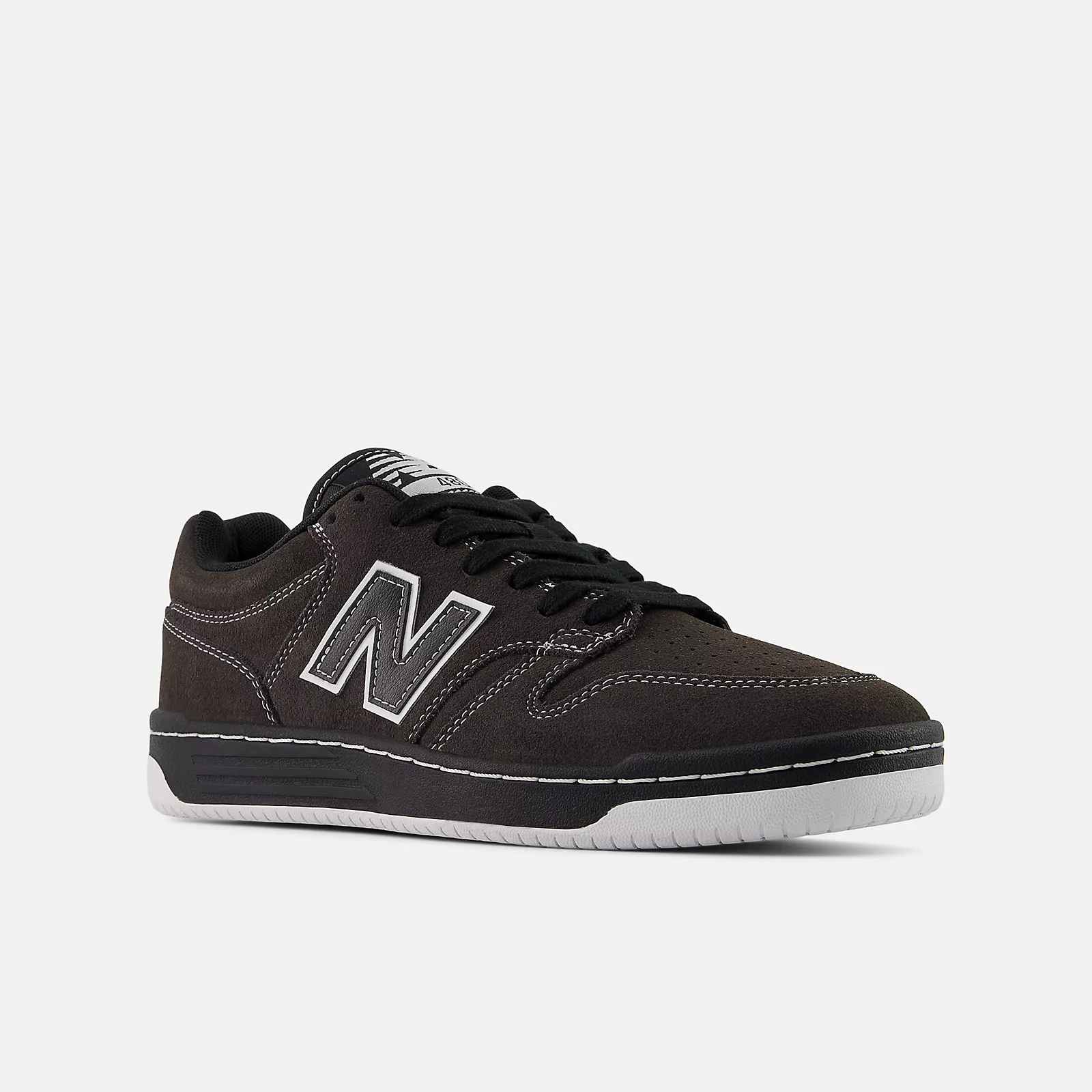 New Balance Shoes Numeric 480 - Black Cement/White - Image 2