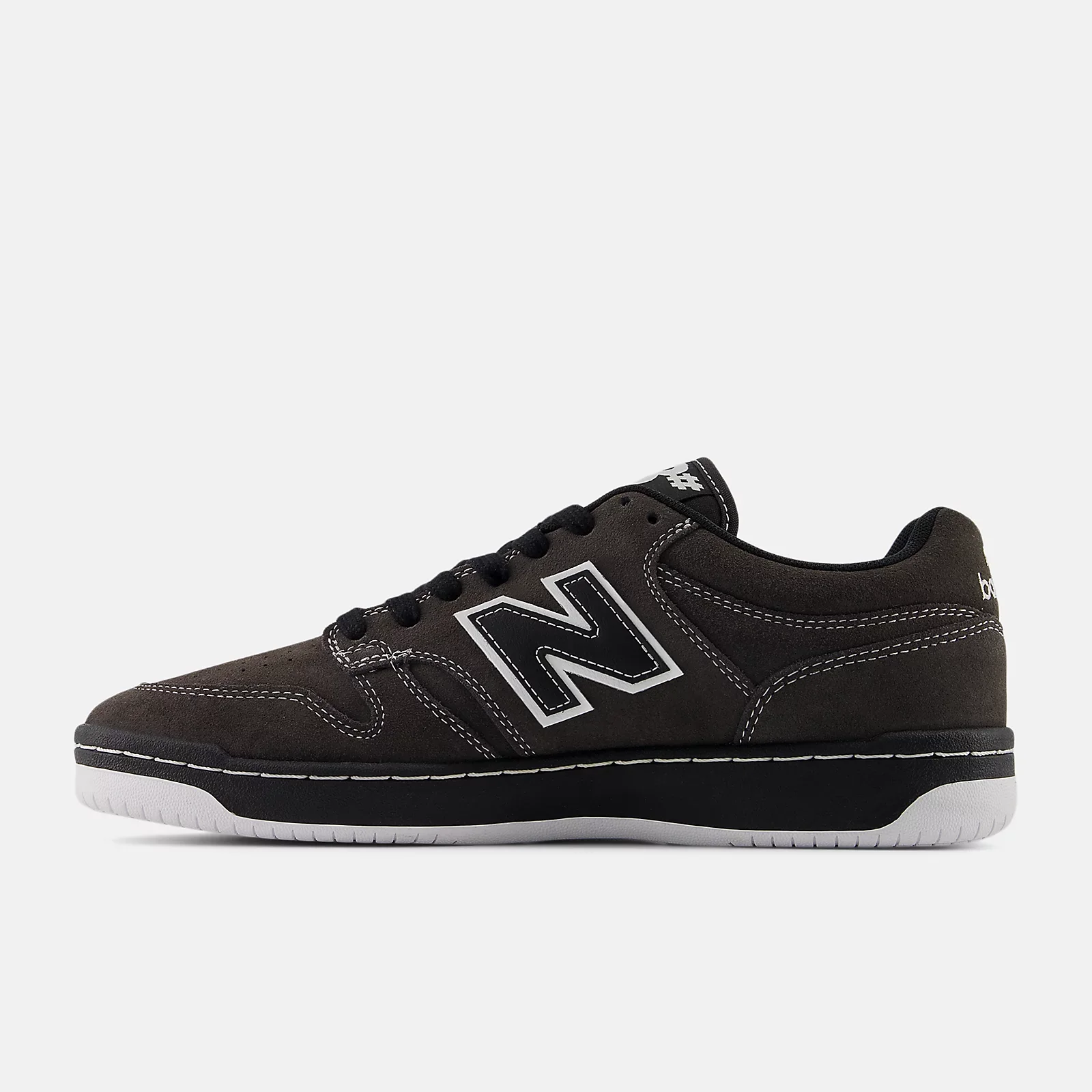 New Balance Shoes Numeric 480 - Black Cement/White - Image 3
