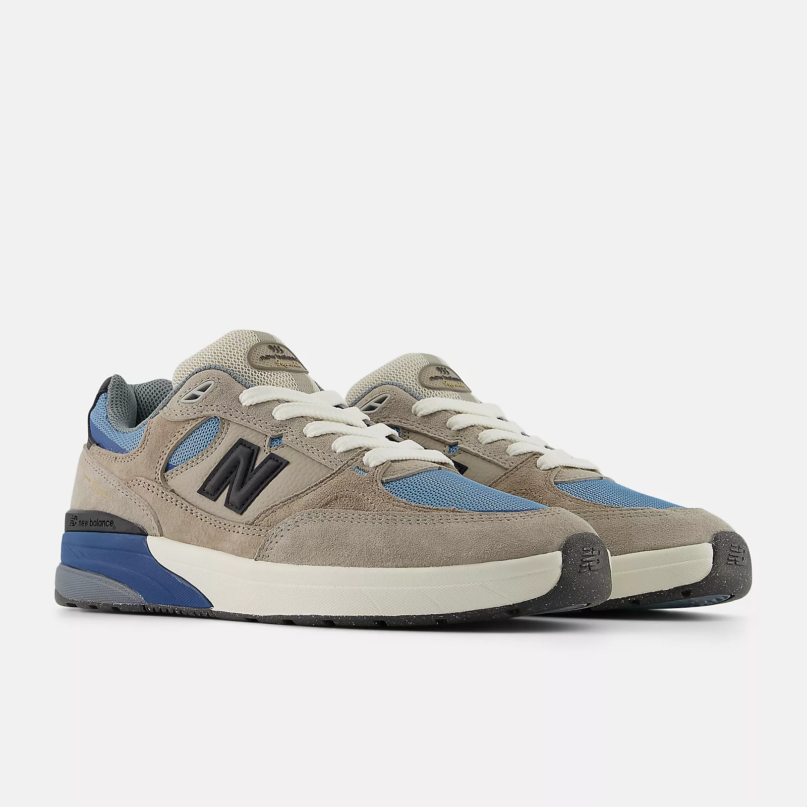 New Balance Shoes Numeric Andrew Reynolds 933 - Mushroom/Still Water - Image 2