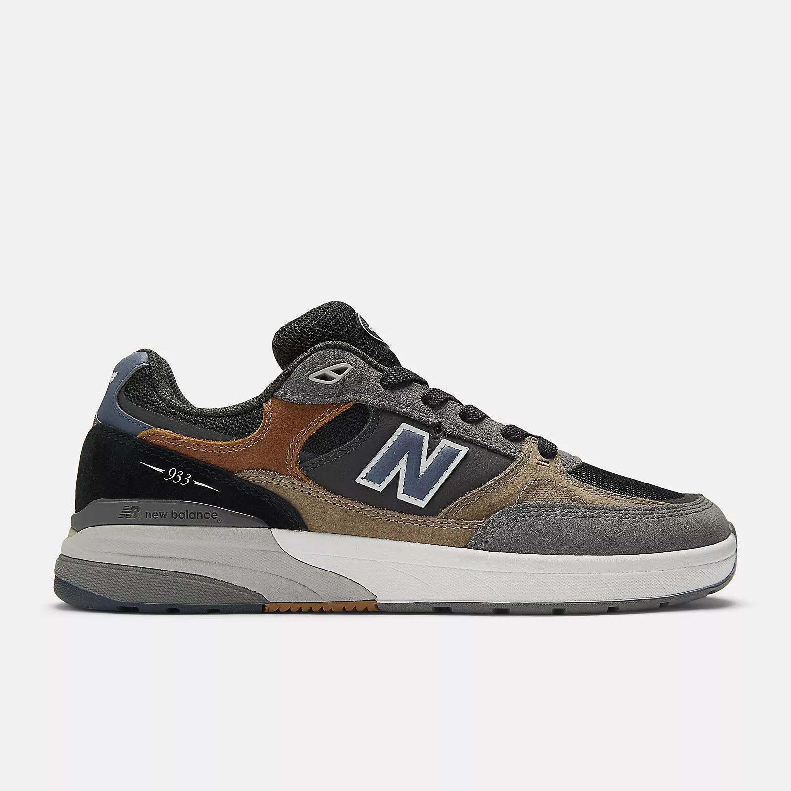 New Balance Shoes Numeric Andrew Reynolds 933 - Castlerock/Vintage Indigo - Image 2