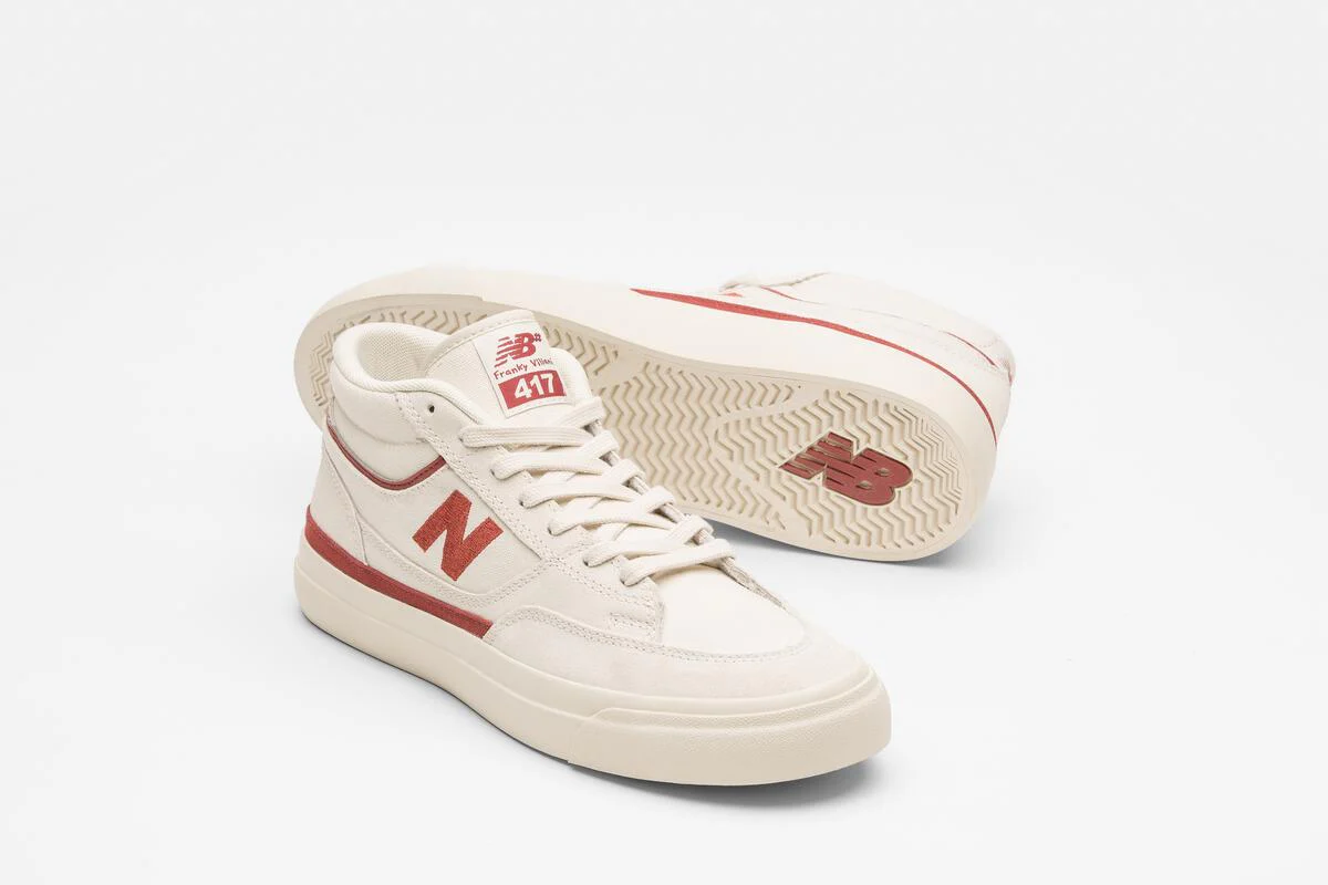 New Balance Shoes Numeric Franky Villani 417 - Sea Salt/Rust - Image 2