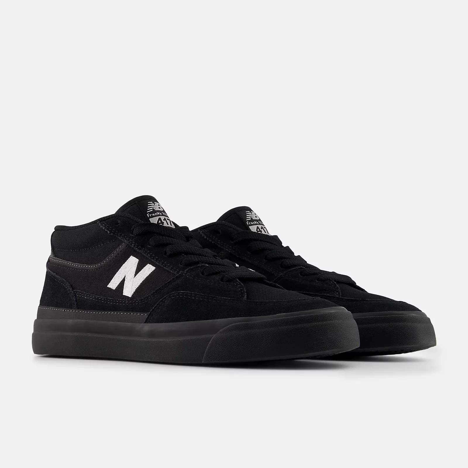 New Balance Shoes Numeric Franky Villani 417 - Black/NB 103 White - Image 2
