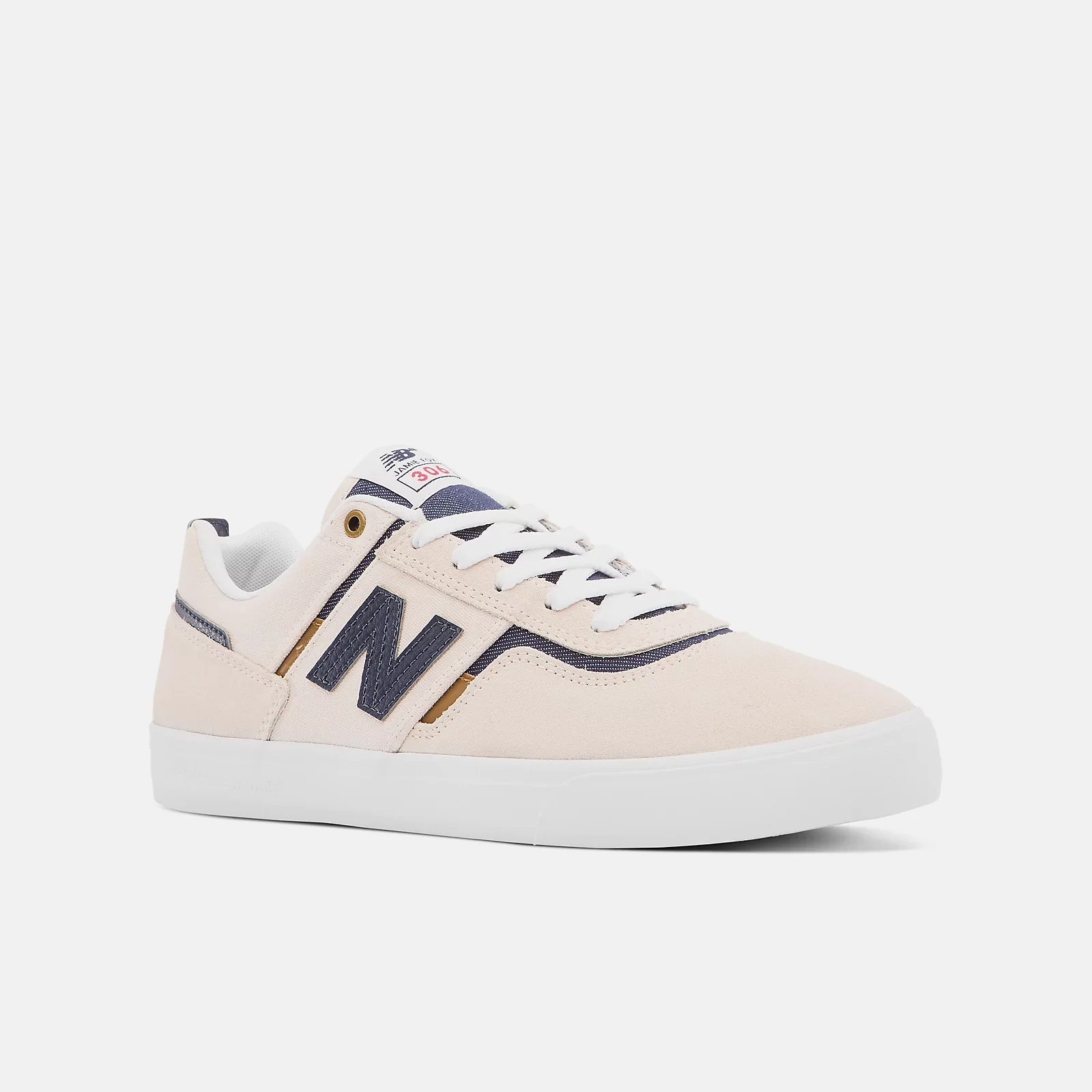 New Balance Shoes Numeric Jamie Foy 306 - White/Navy - Image 4