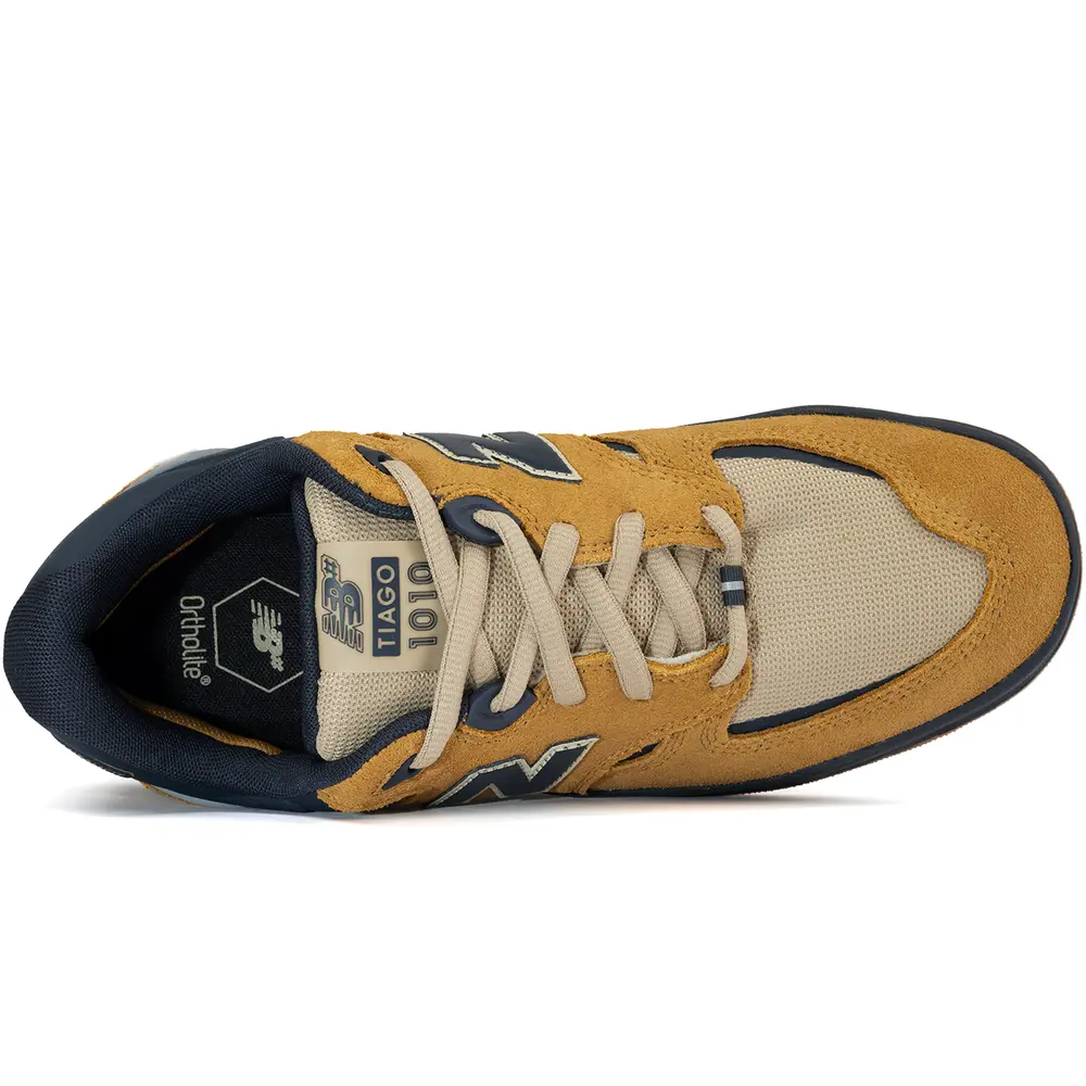 New Balance Shoes Numeric Tiago Lemos 1010 - Wheat/Navy - Image 3