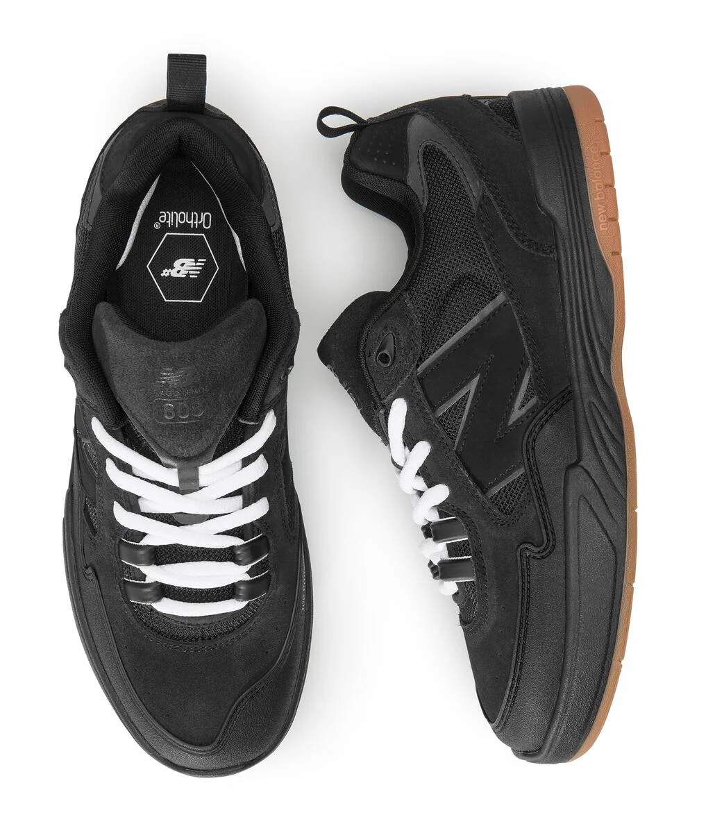 New Balance Shoes Numeric Tiago Lemos 808 - Black/Gum - Image 4