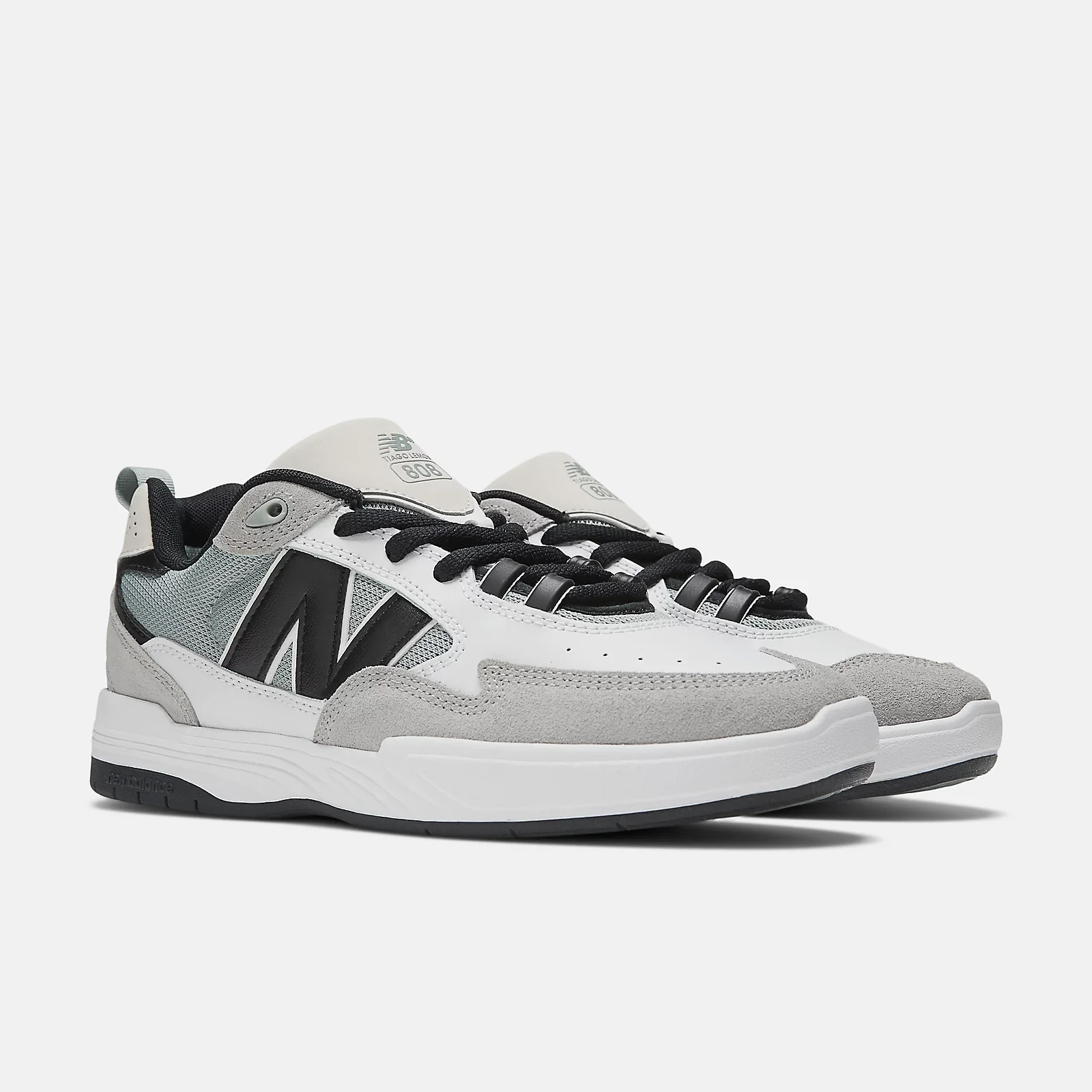 New Balance Shoes Numeric Tiago Lemos 808 - Grey/Black - Image 2