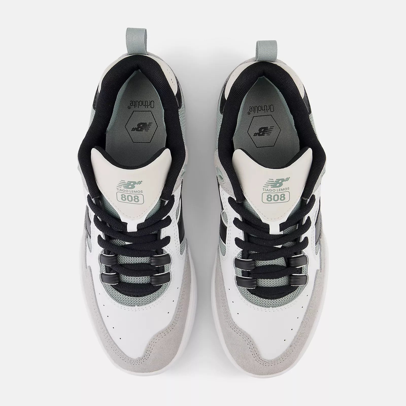 New Balance Shoes Numeric Tiago Lemos 808 - Grey/Black - Image 4