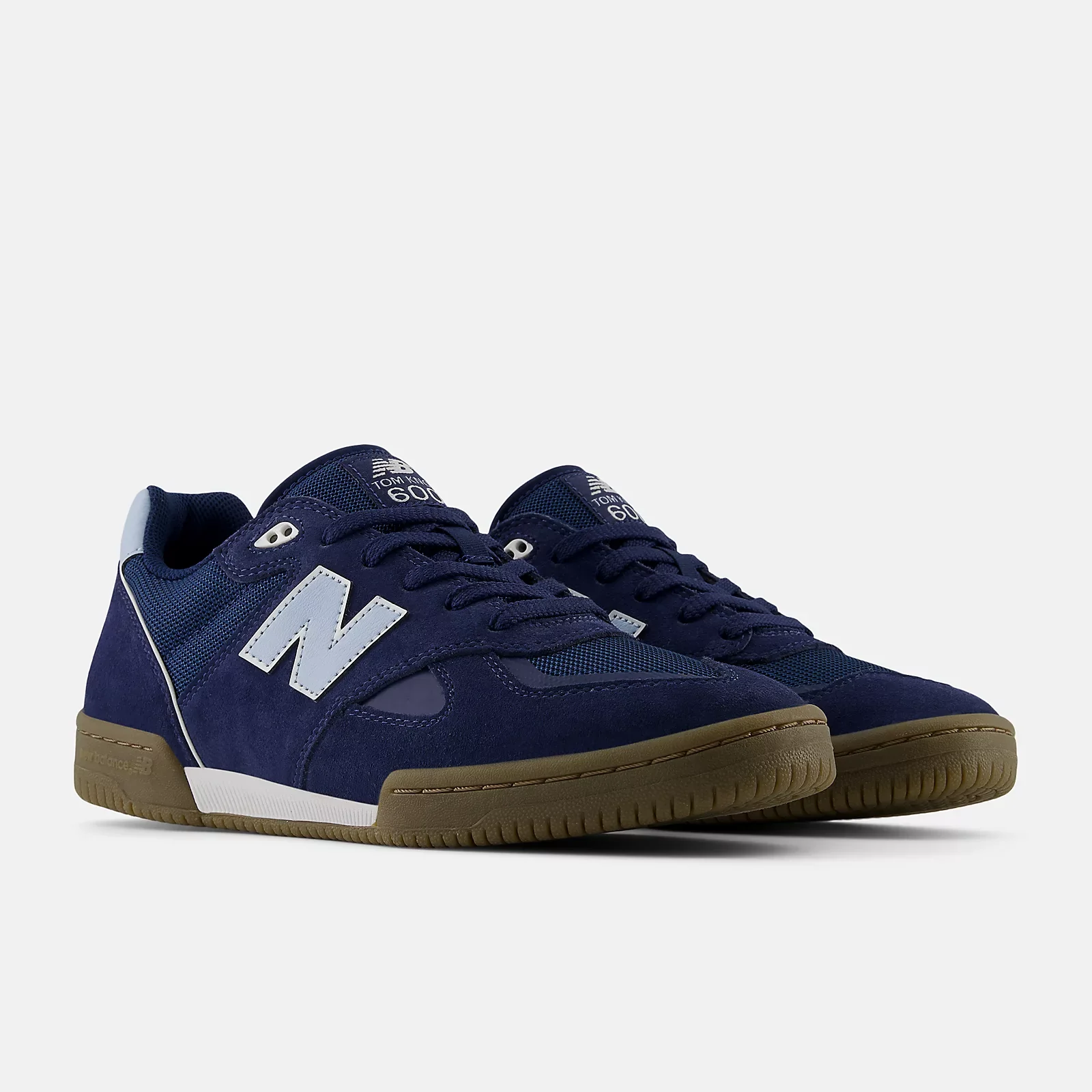 New Balance Shoes Numeric Tom Knox 600 - Navy/Sky Blue - Image 3