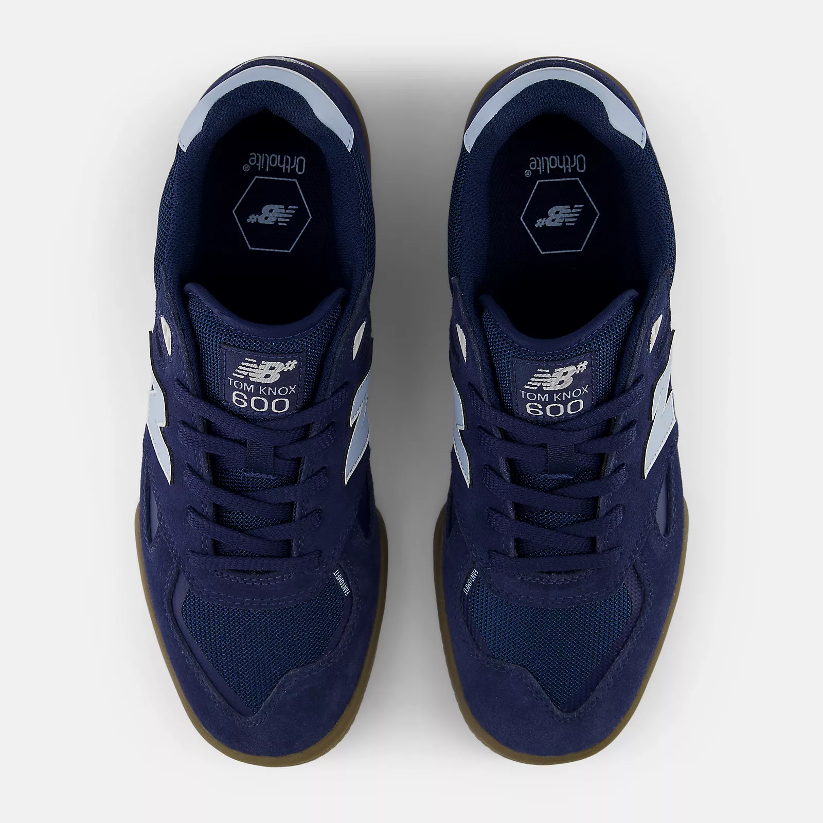 New Balance Shoes Numeric Tom Knox 600 - Navy/Sky Blue - Image 5