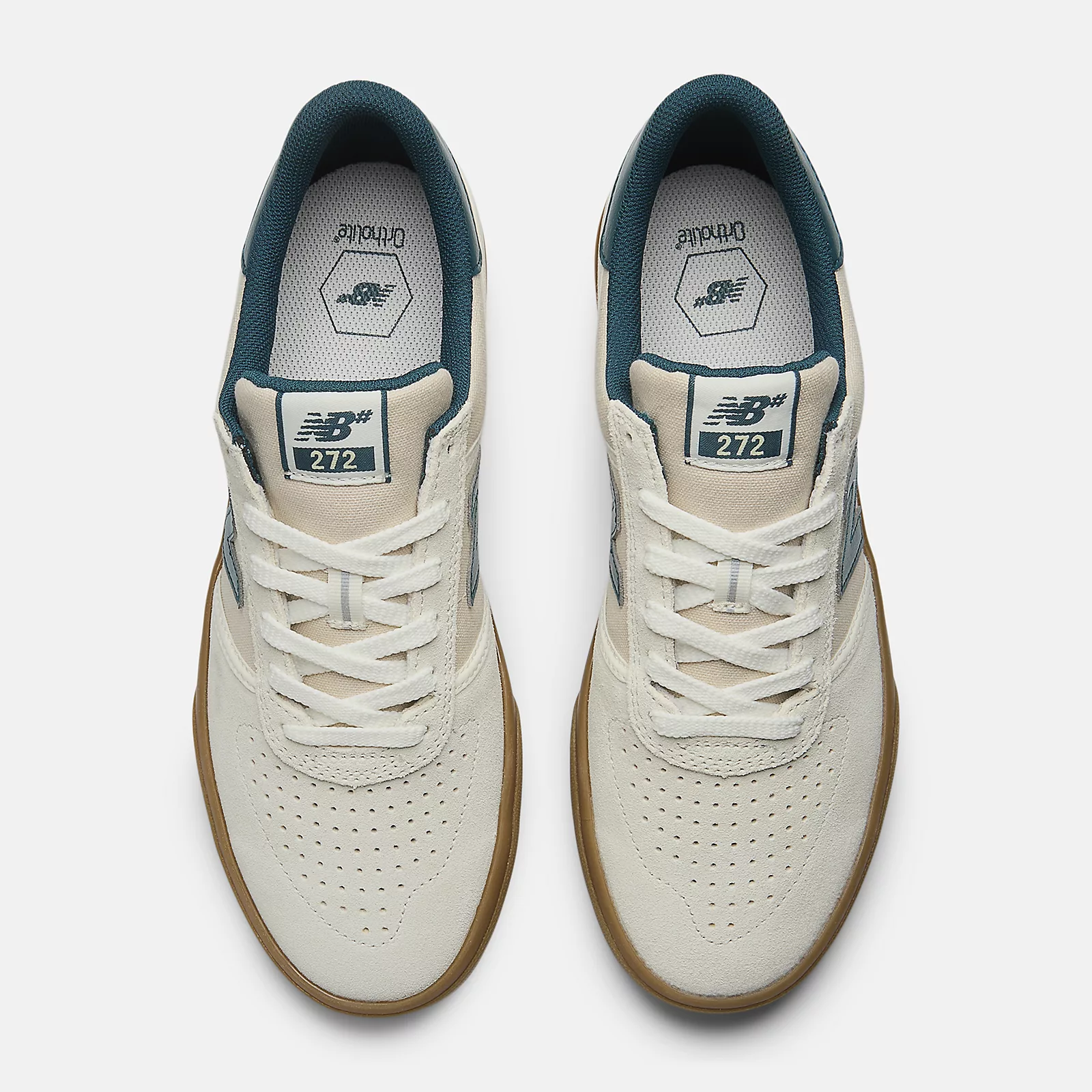 New Balance Shoes Numeric 272 - Sea Salt/Deep Ocean - Image 5