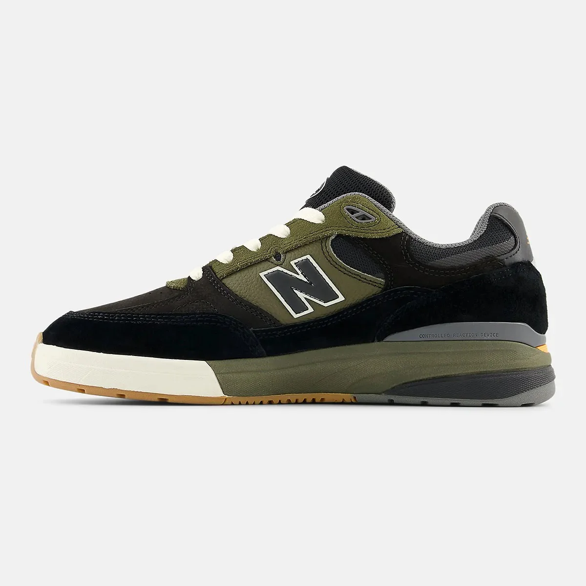 New Balance Shoes Numeric Andrew Reynolds 933 - Black/Dark Olive - Image 3