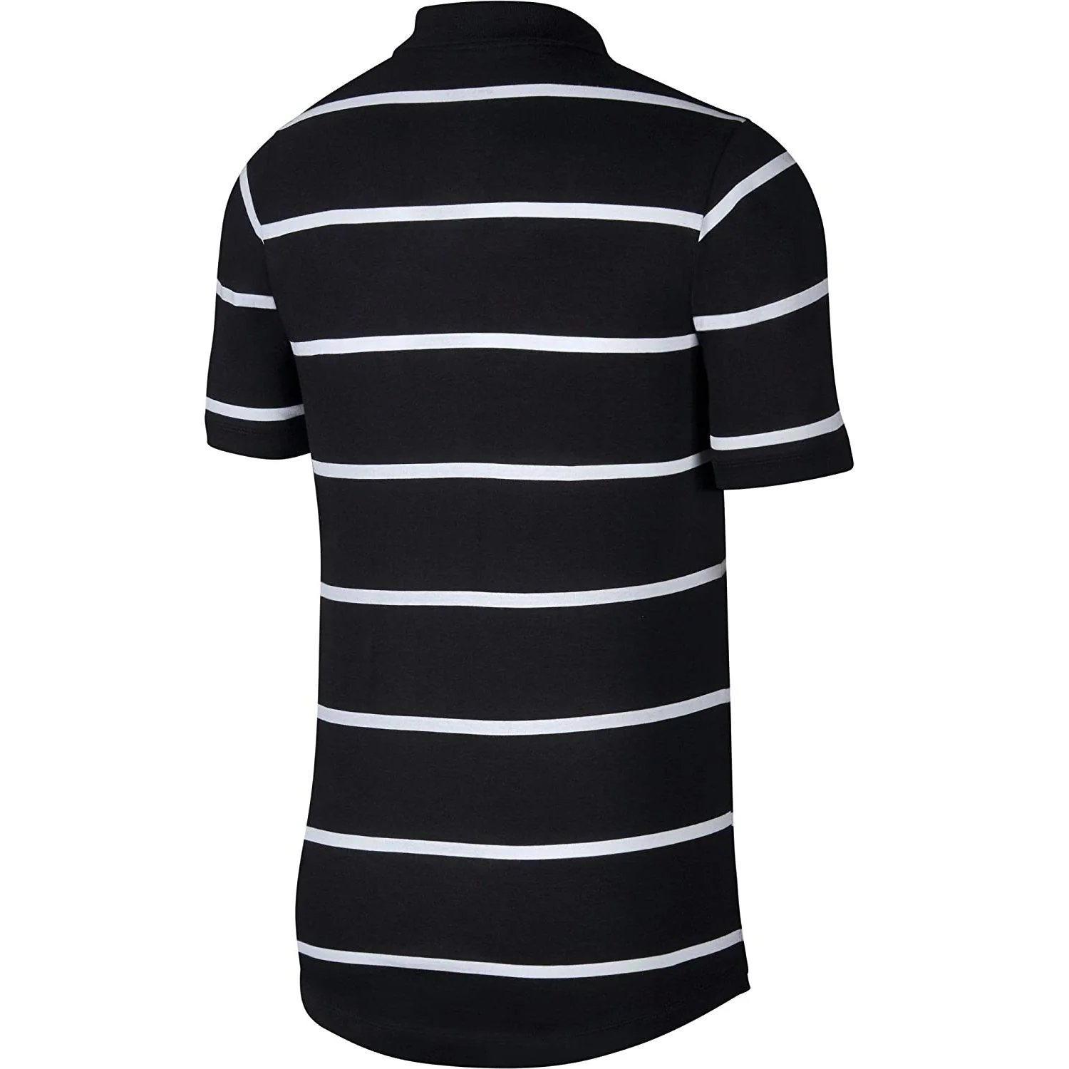Nike SB Dri-Fit Jersey Polo Shirt - Black/Summit White - Image 2