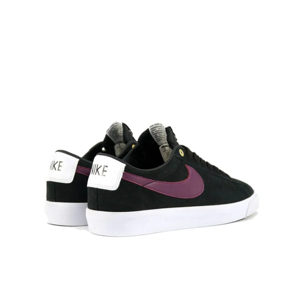 Nike Shoes Blazer Low GT - Black/Villain Red - White/Brown Gum - Image 3