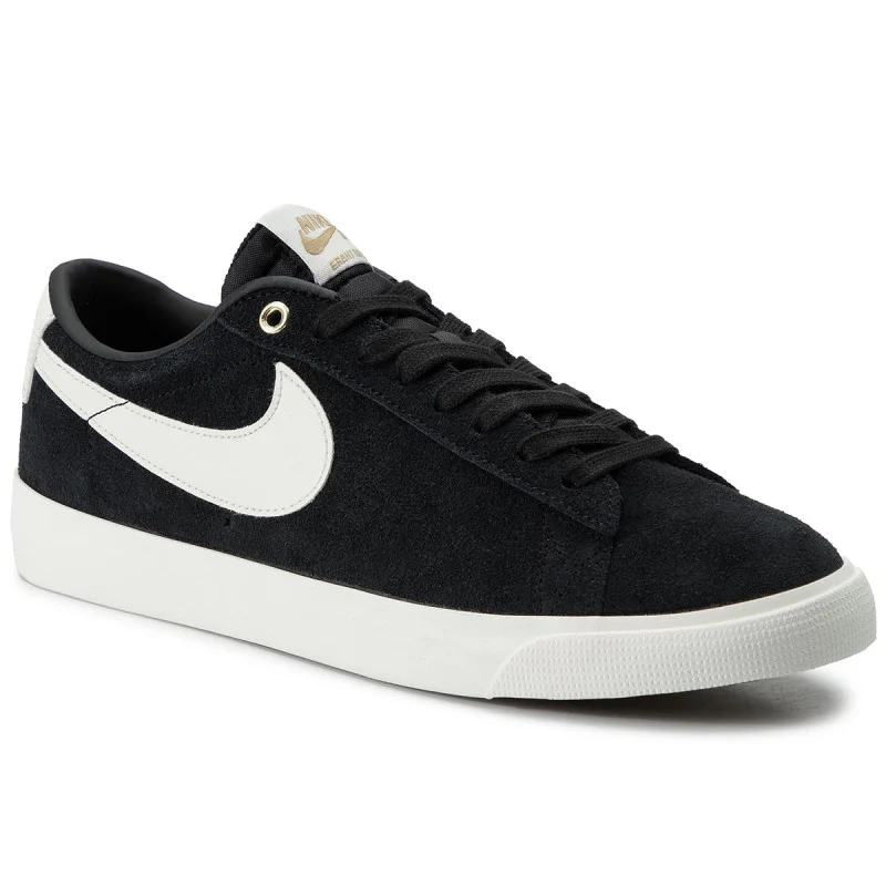 Nike Shoes Blazer Low GT - Black/Sail - Image 2
