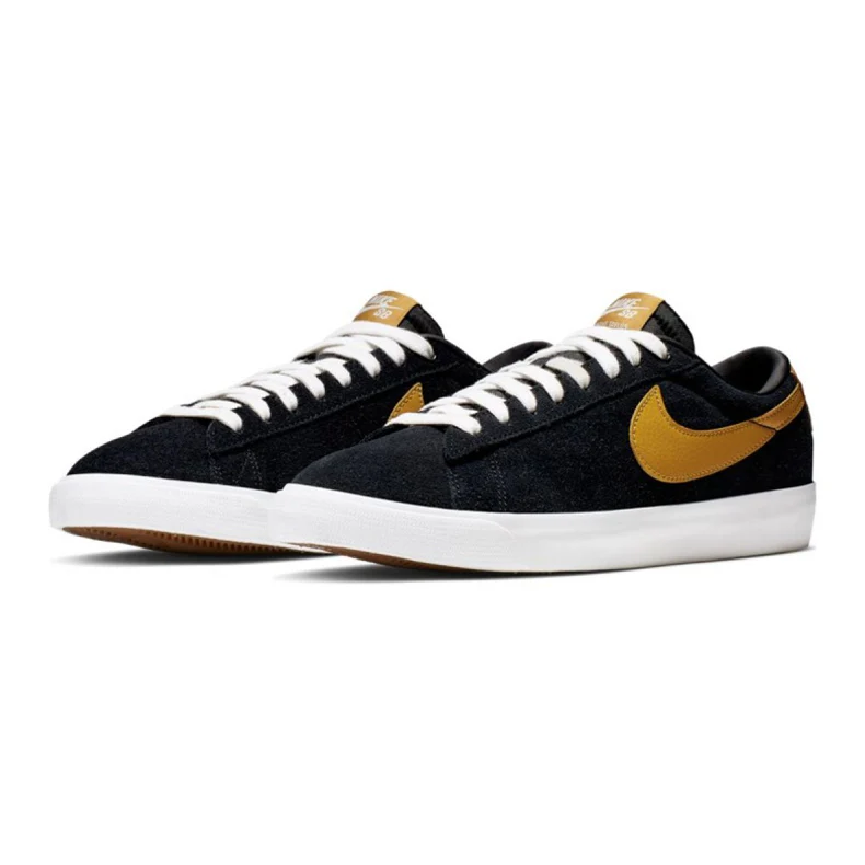 Nike Shoes Blazer Low GT - Black/Wheat-Summit White - Image 3