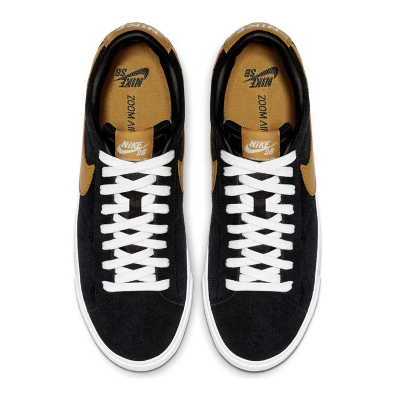 Nike Shoes Blazer Low GT - Black/Wheat-Summit White - Image 4