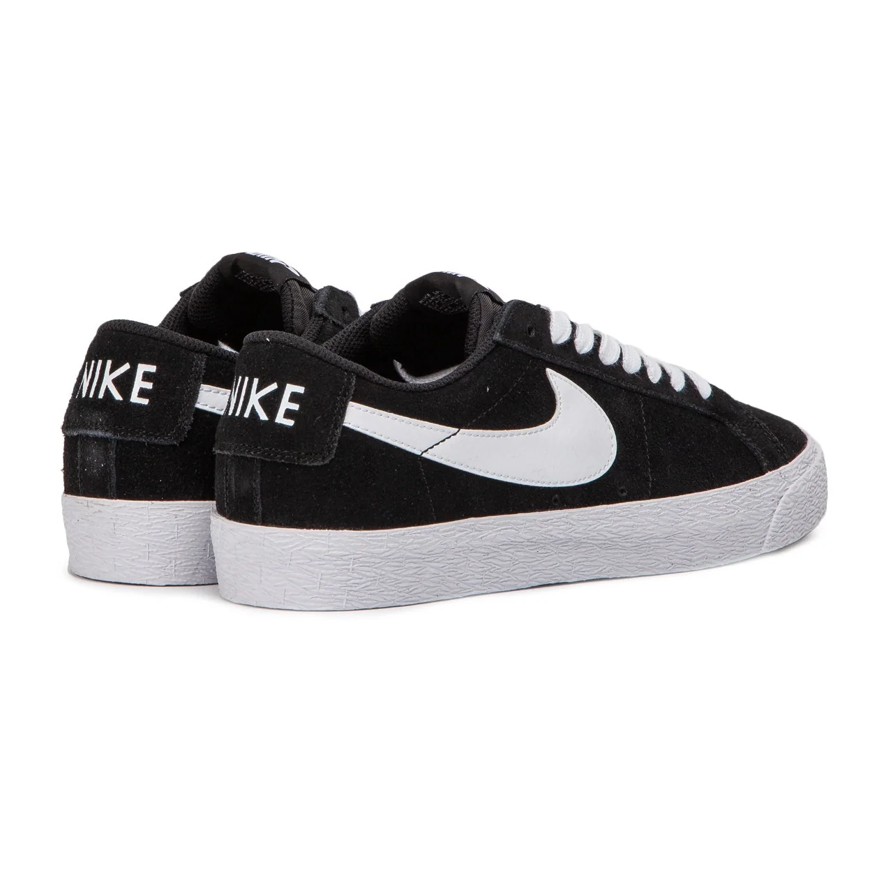 Nike Shoes Blazer Zoom Low - Black/White-Gum Light Brown - Image 4