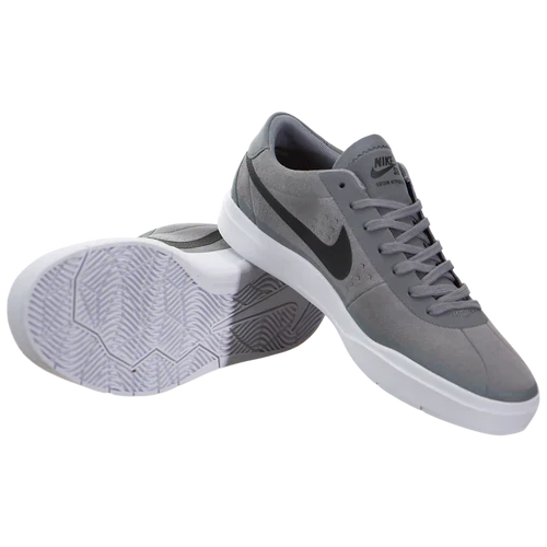 Nike Shoes Bruin SB HyperFeel - Cool Grey/White-Black - Image 4