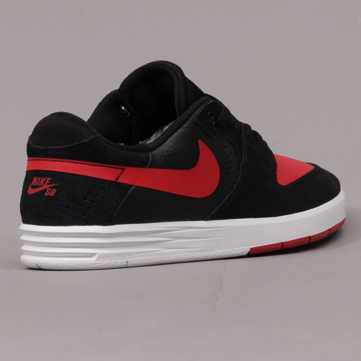 Nike Shoes Paul Rodriguez 7 - Black/University Red-White - Image 2