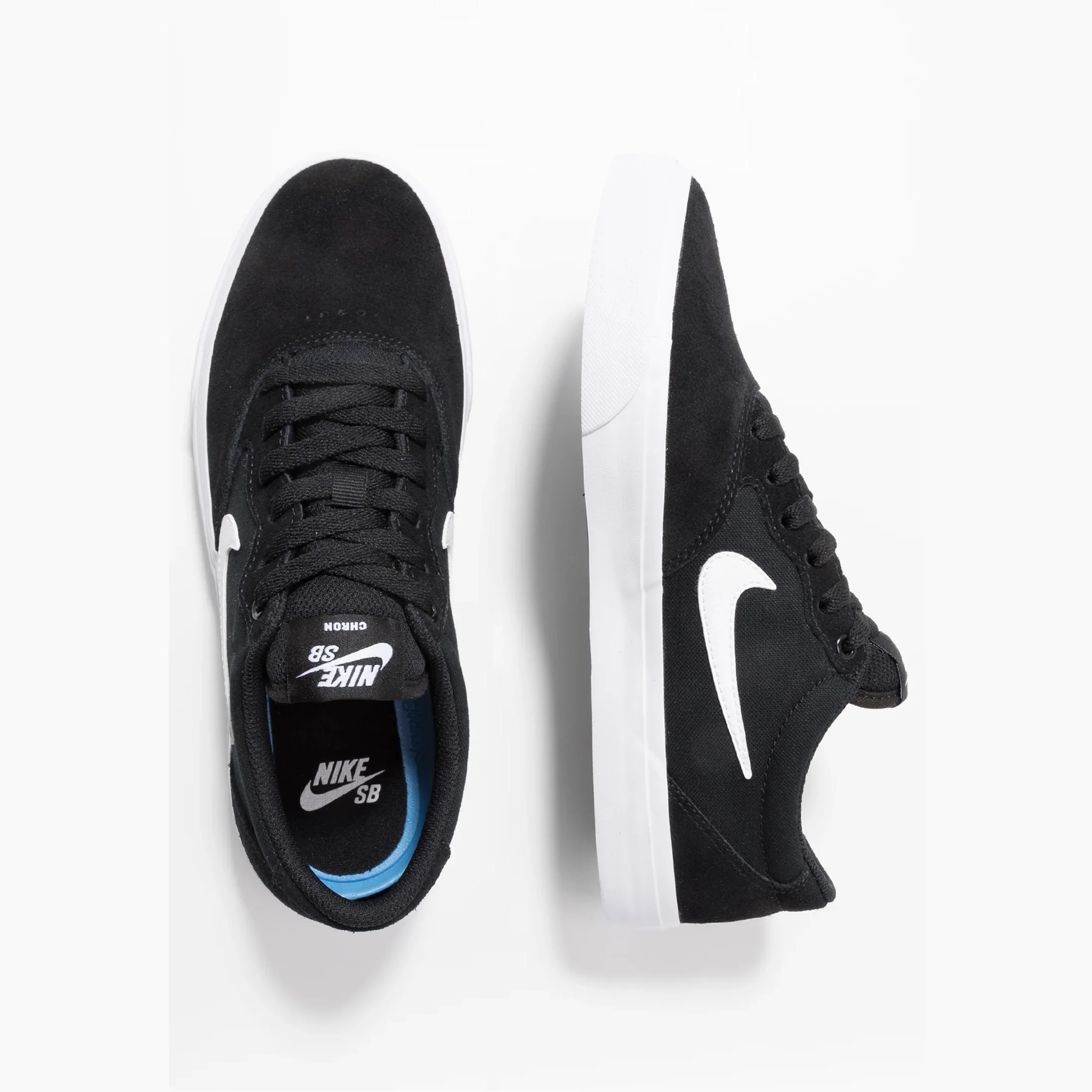 Nike Shoes SB Chron SLR - Black/White - Image 2