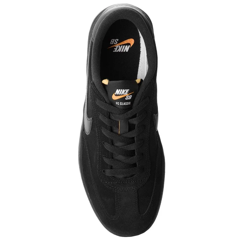 Nike Shoes SB FC Classic - Black/Black-Vivid Orange - Image 4