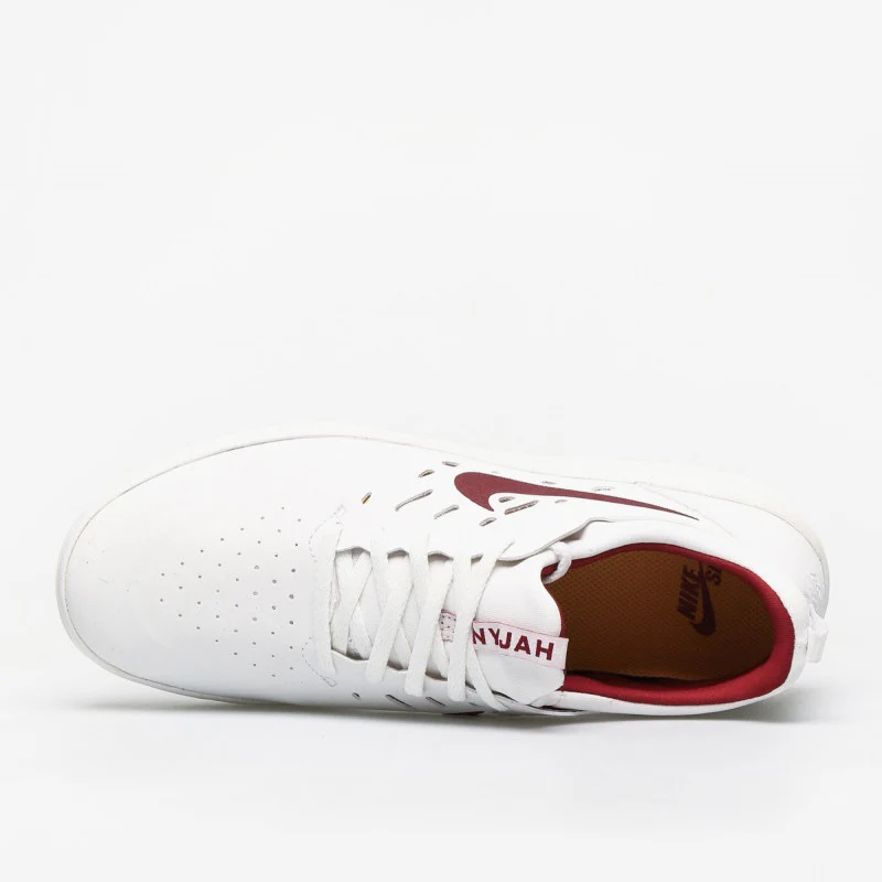 Nike Shoes SB Nyjah Free - Summit White/Team Crimson - Image 4