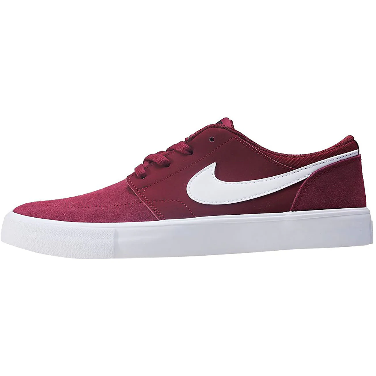 Nike Shoes SB Portmore II GS Youth - Dark Team Red/White-Black - Image 2