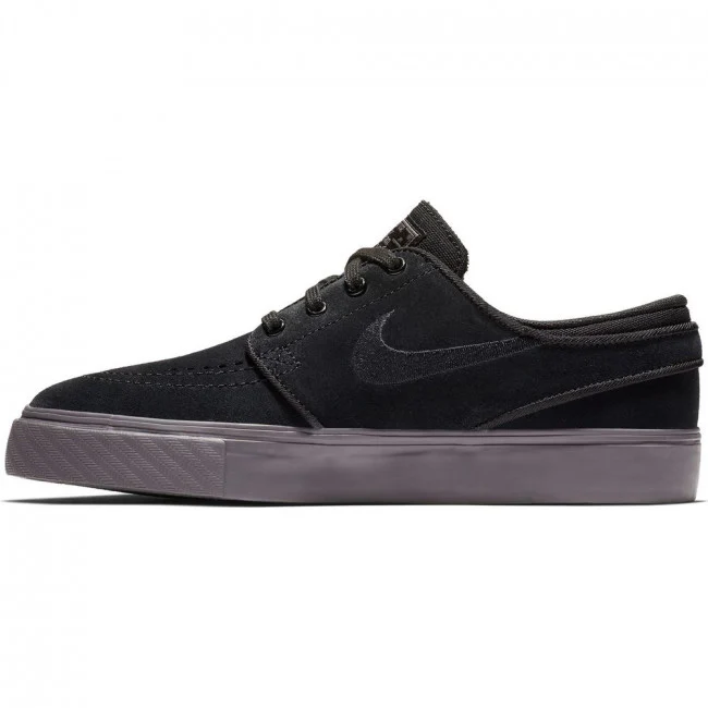 Nike Shoes SB Stefan Janoski (GS) Youth - Black/Black-Thunder Grey - Image 2