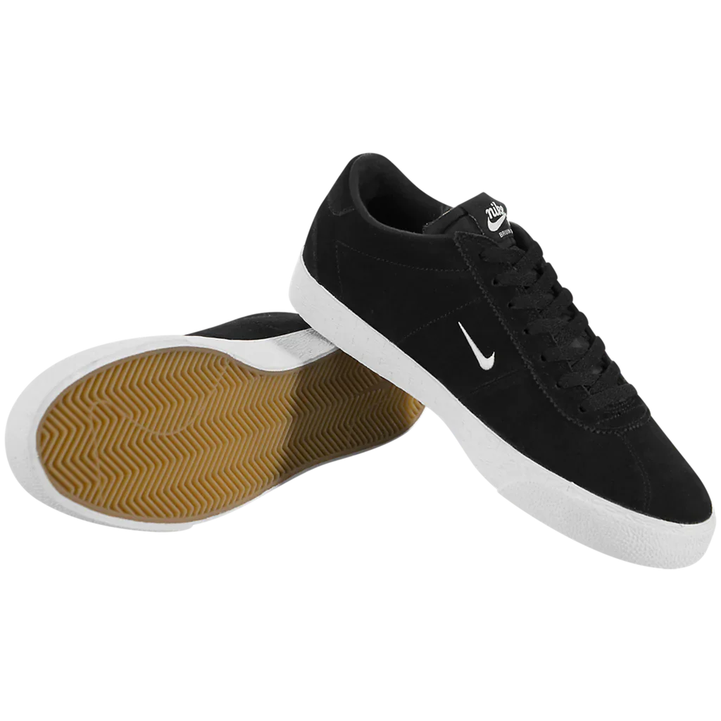 Nike Shoes SB Zoom Bruin - Black/Gum Light Brown-White - Image 4