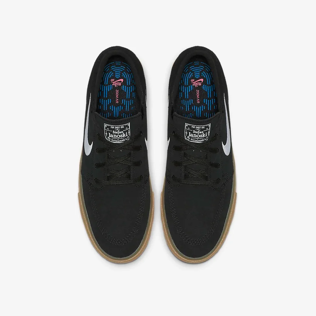 Nike Shoes SB Zoom Stefan Janoski RM - Black/White-Black - Image 2