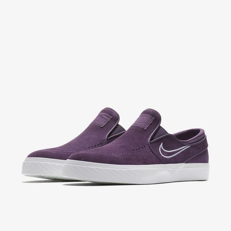 Nike Shoes SB Zoom Stefan Janoski Slip-On - Pro Purple/White-Barely Grey - Image 2