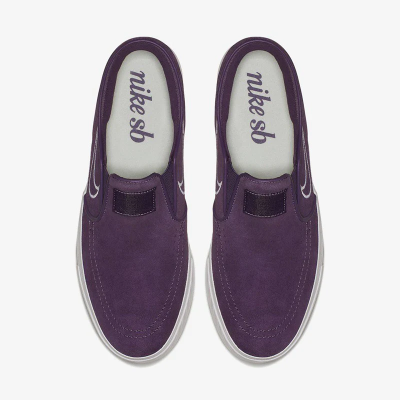 Nike Shoes SB Zoom Stefan Janoski Slip-On - Pro Purple/White-Barely Grey - Image 3