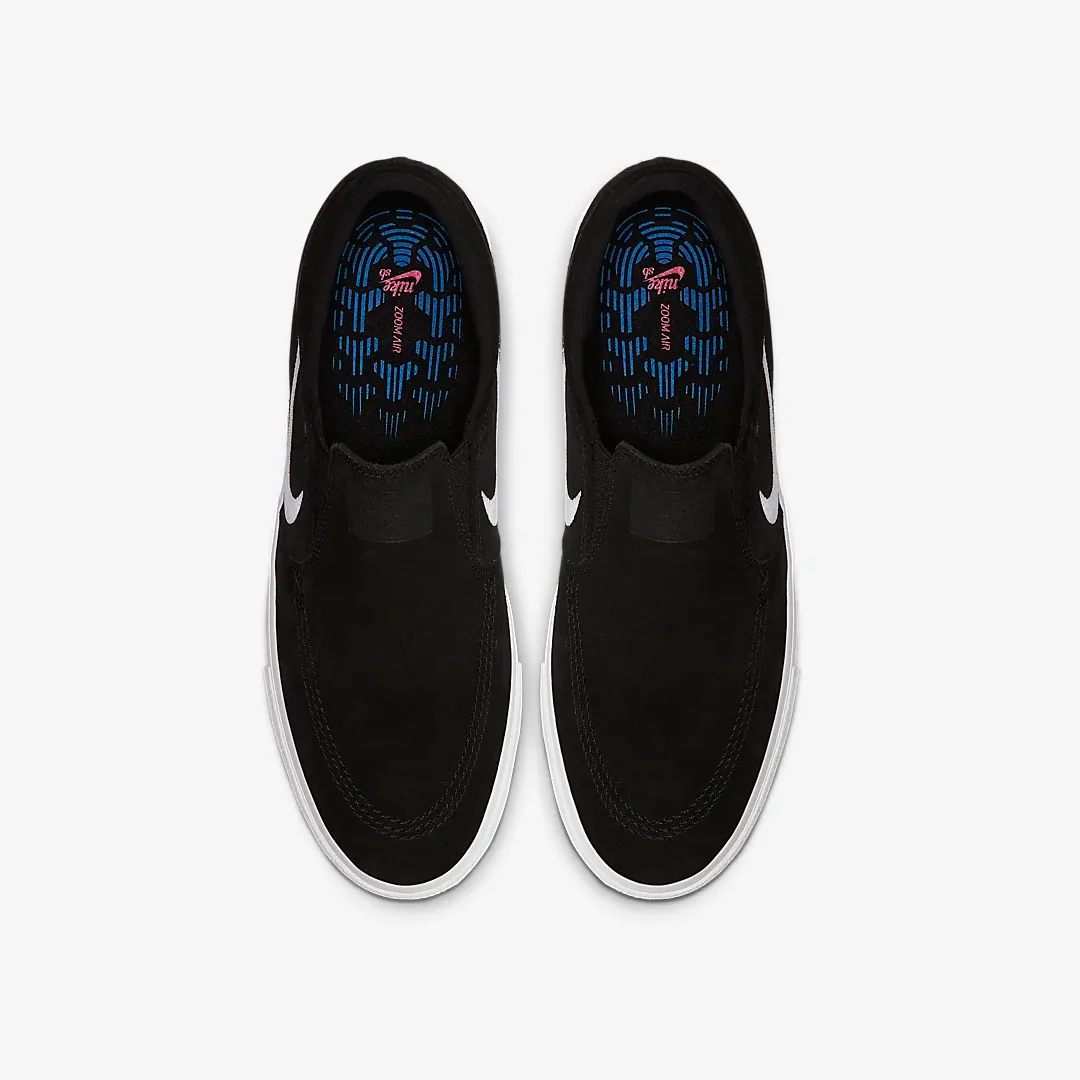 Nike Shoes SB Zoom Stefan Janoski Slip RM - Black/White-White - Image 3