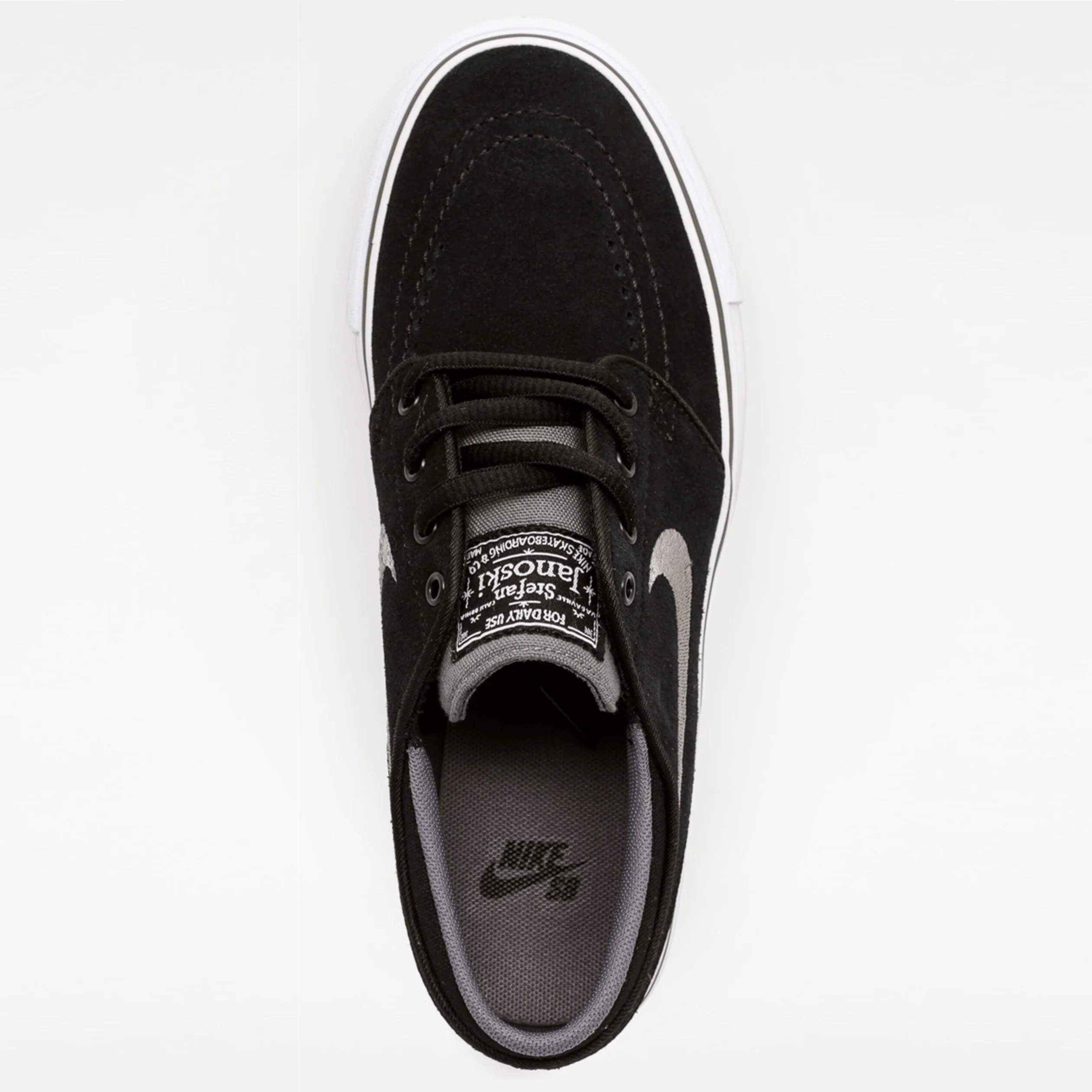 Nike Shoes Stefan Janoski (GS) - Black Graphite-White-Gum - Image 5