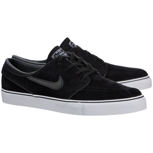 Nike Shoes Zoom Stefan Janoski -Black/Black-White-Gum Brown - Image 3