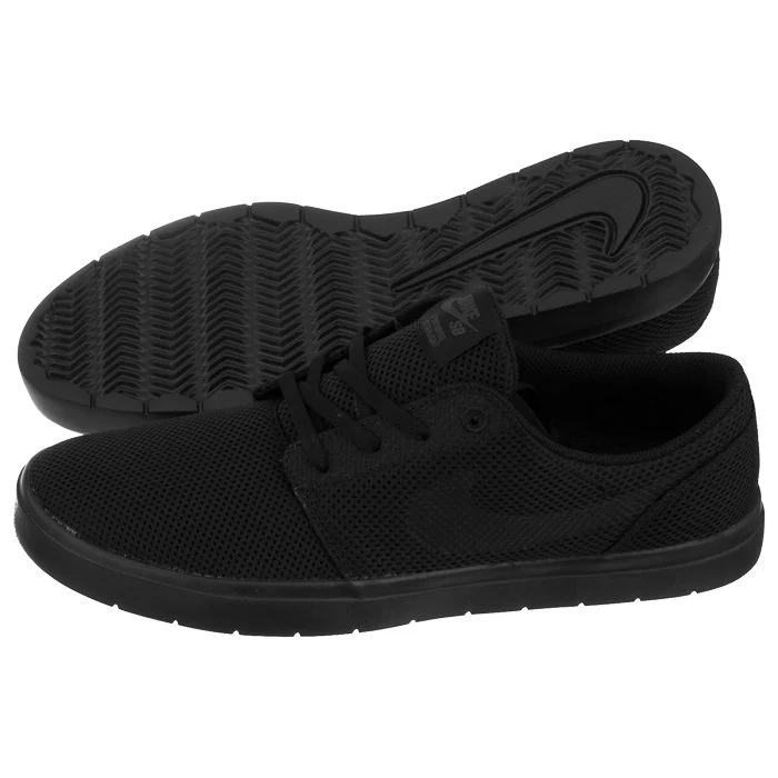 Nike Shoes SB Portmore II Ultralight (GS) Youth - Black/Black-Anthracite - Image 4