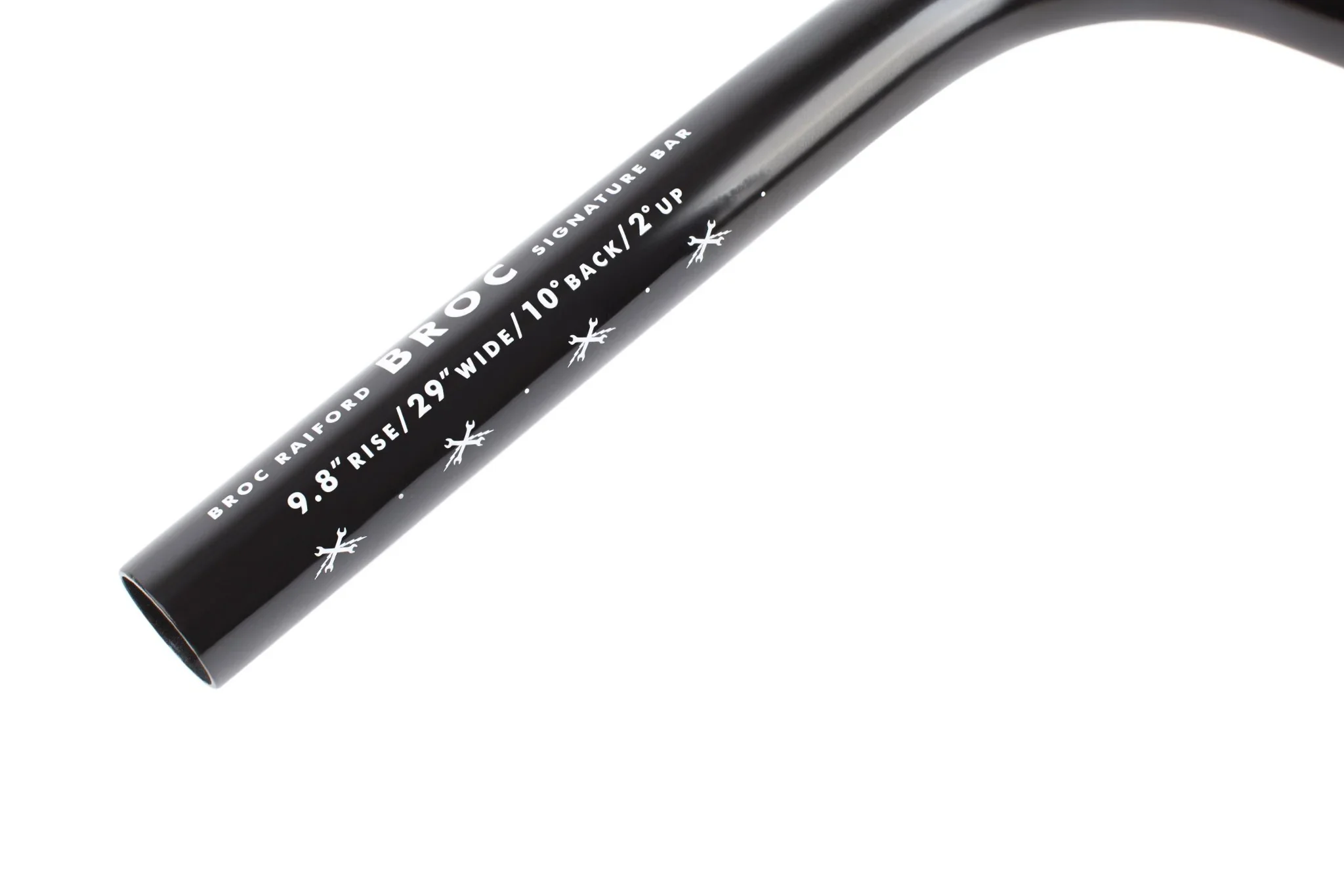 Odyssey BMX BROC Bar 9.8" - Matte Black - Image 2